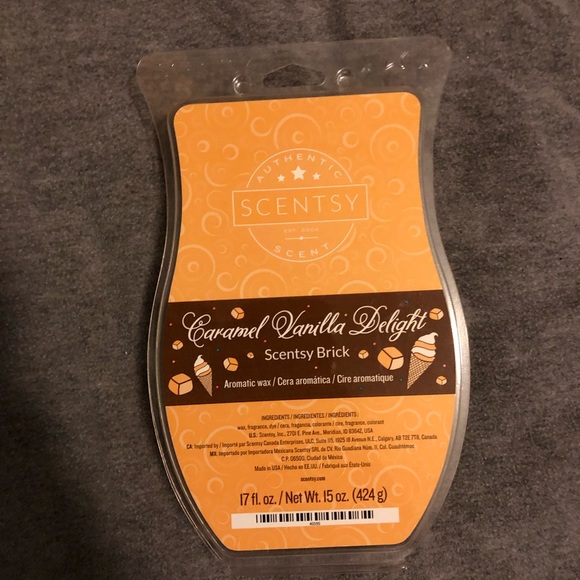 Other New Caramel Vanilla Delight Scentsy Brick Poshmark